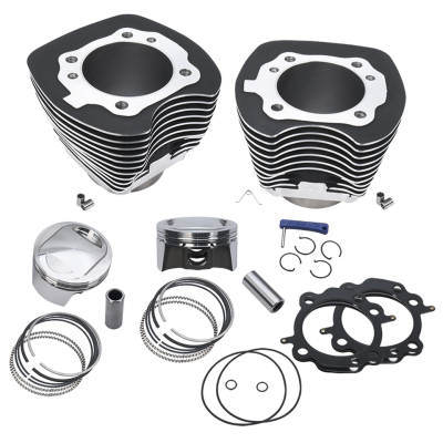 S&S 98CI Kit w/CP Pistons TC99-06 Black (IT)