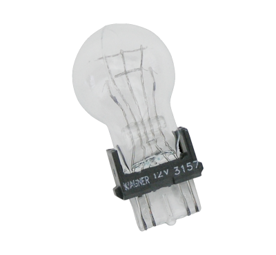 BULB 12v27/7W base 3157 (wedge base) (IT)