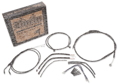 Cable kit black 14" bar XL07-13 (IT)