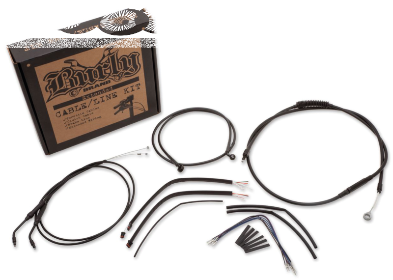 Cable kit black 12" bar XL96-03 (IT)