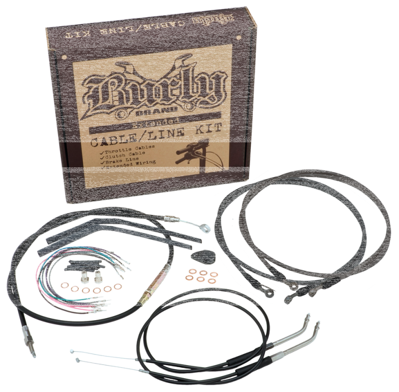 Cable kit black 14" bar FLST00-06 (IT)