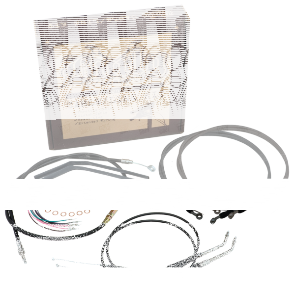 Cable kit black 14" bar FLST00-06 (IT)