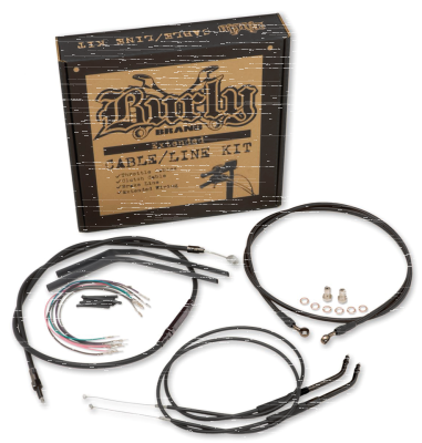 Cable kit black 14" bar FXD96-05, FXDWG9 (IT)