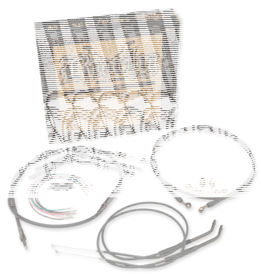 Cable kit black 14" bar FXDWG06 (IT)