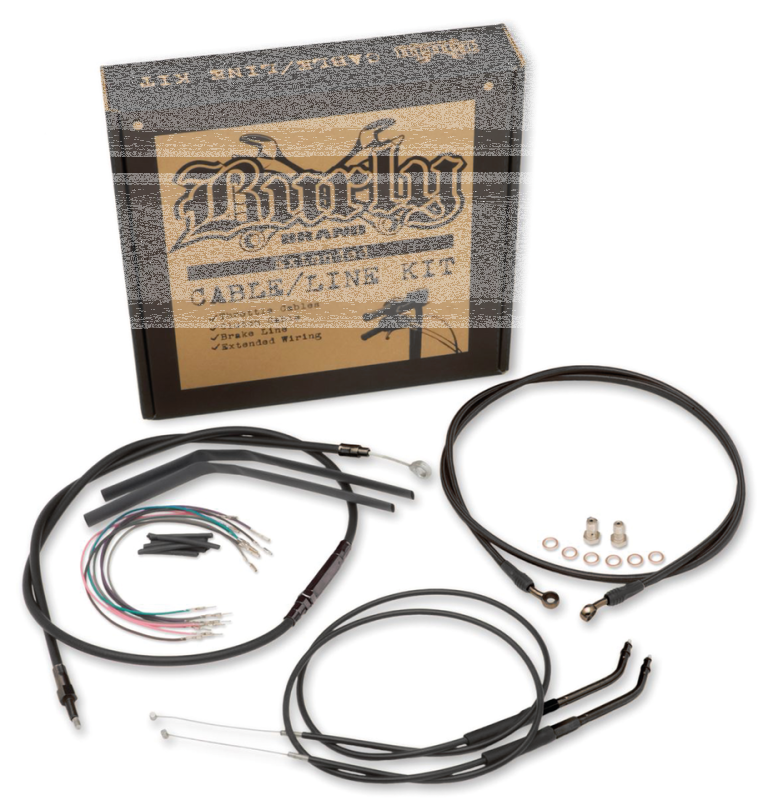 Cable kit black 14" bar FXDWG07-11 (IT)