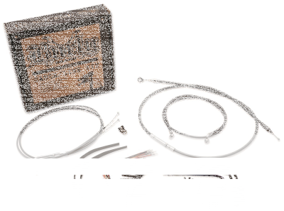 Cable kit braided St 18" bar FLST00-06 (IT)