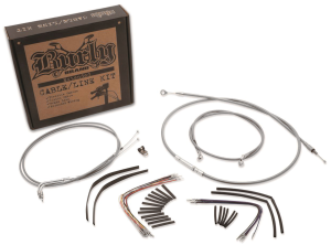 Cable kit braided St 16" bar no-ABS FLST (IT)