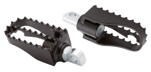 Burly MX Style Mini Foot Pegs Black (IT)