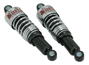 Burly 10.5" blk shocks chr sprng XL88-03 (IT)