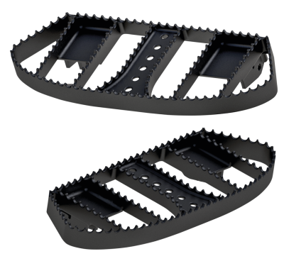 Burly MX Passenger floorboards (IT)