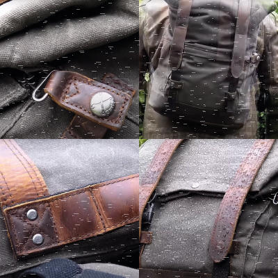 Burly Voyager Backpack Dark Oak (IT)