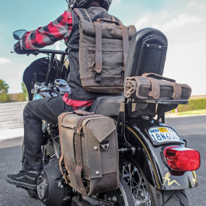 Burly Voyager Tool Roll Dark Oak (IT)