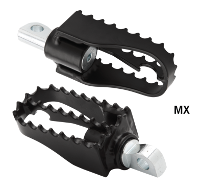 Burly PA MX Foot Pegs Black ST18-UP (IT)