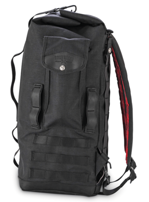 Burly Voyager Sissy Bar Bag Black (IT)