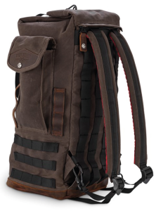 Burly Voyager Sissy Bar Bag Dark Oak (IT)