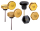 Black Duck Hex oilcap 24K gold FXD99-05 (IT)