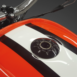 Black D Gas cap non-vented w/key sat.chr (IT)