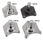 Solenoid Housing Switch - Round Chrome