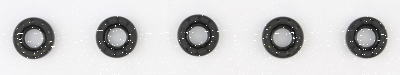 5PCK DOUBLE LIP SHIFT SHAFT OIL SEAL (IT)