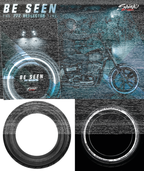 Shinko F777 reflector 100/90H-19 61H TL (IT)