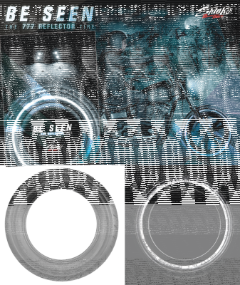 Shinko F777 reflector 100/90H-19 61H TL (IT)