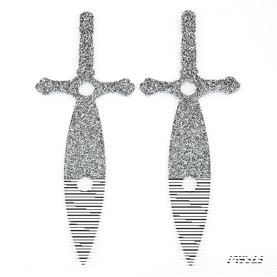 Saxon Sword 2" Tankrisers black (IT)
