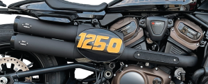 MCJ Adj. Exhaust Black RH1250S21-Up (IT)