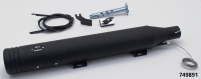 MCJ Slip-On Striped FLSB21-24 Blk (IT)