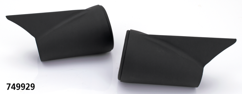 MCJ End Caps Royal 80 Finned Black (IT)