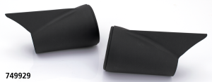 MCJ End Caps Royal 80 Finned Black (IT)