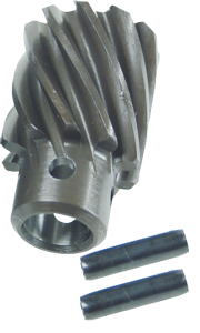 Reverse rotation circuit breaker gear