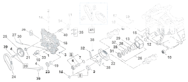 Cam Gear Spacer .337 TC99-06 (IT)