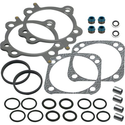 Top End gasket kit 4.125 w/stck boltpatt (IT)
