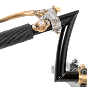 K-Tech deluxe switchhousing satin brass (IT)