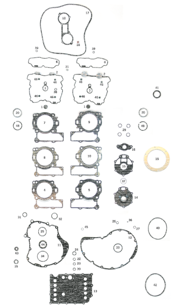 10pck O-RING, METRIC (IT)