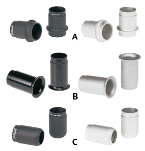 Biltwell Mohawk exhaust end cap Silver (IT)