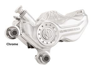 RSD rear brake 11.8" chrome FLH/T08up