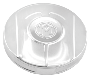 PM Scallop Fuel Cap Chrome 96-Up (IT)