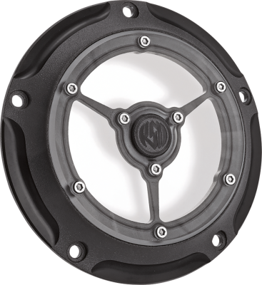 RSD COVER DERBY CLARITY 5 hole BlackOPS