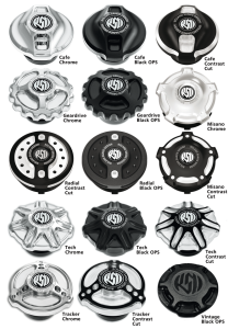 RSD FUEL METER CAP CHROME TECH 96-up (IT)