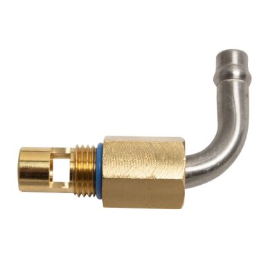 Fuel inlet fitting assy 90dgr w/swivel (IT)