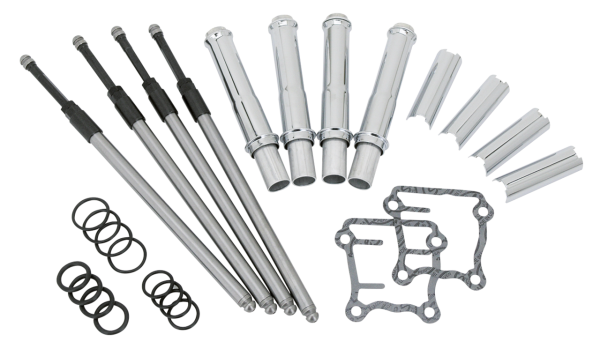 S&S Quickee pushrod kit TC99-17 chrome (IT)