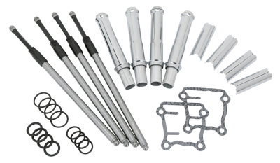 S&S Quickee pushrod kit TC99-17 chrome (IT)