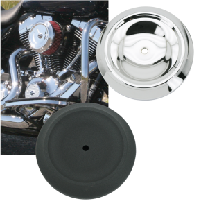 S&S Chr Dished Bobber billet a/c cover (IT)