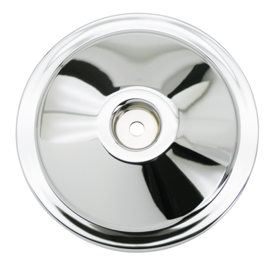 S&S Chr Domed Bobber billet a/c cover (IT)