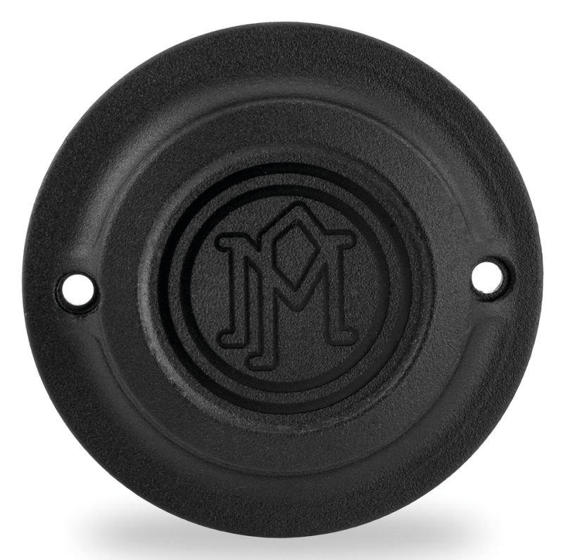 PM Scallop ignition cover 2-hole BlackOp (IT)