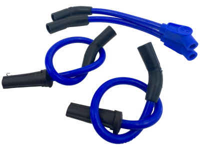 409 SERIES plug wires ST18-up blue