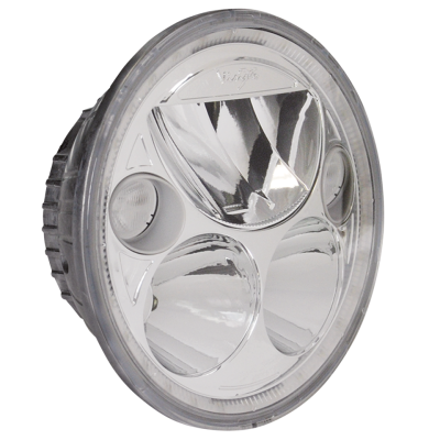 Vision X round 5.75" Chrome with halo (IT)