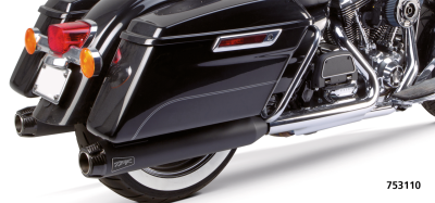 2Bros FLH/T95-16 Dual Slip Ons Carbon BL (IT)