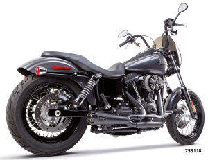 2Bros FXD06-17 2-1 SS CF Race Exhaust Bk